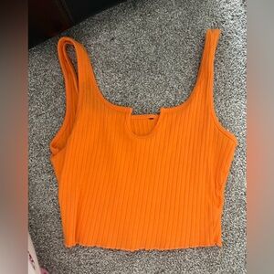 Orange SHEIN tank size small